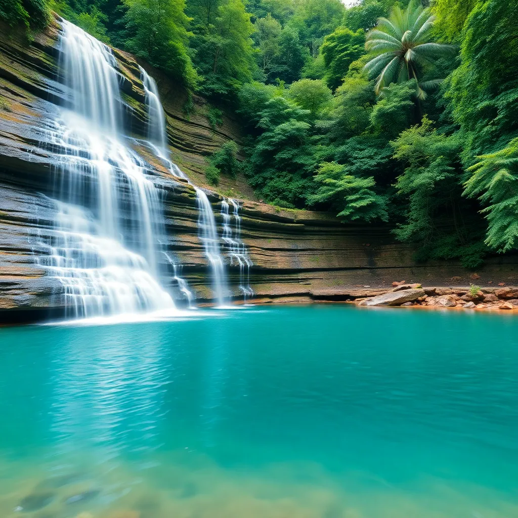 Meghalaya waterfalls