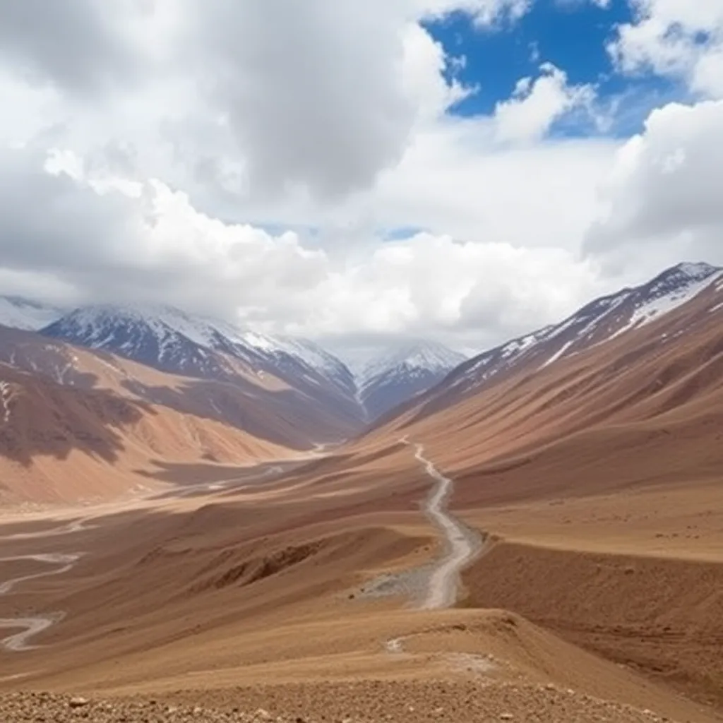 Leh Ladakh road view